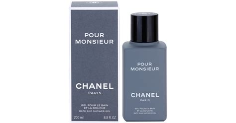 chanel pour monsieur shower gel|chanel shower gel no 5.